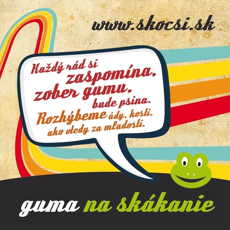 Guma na skákanie- retro edícia