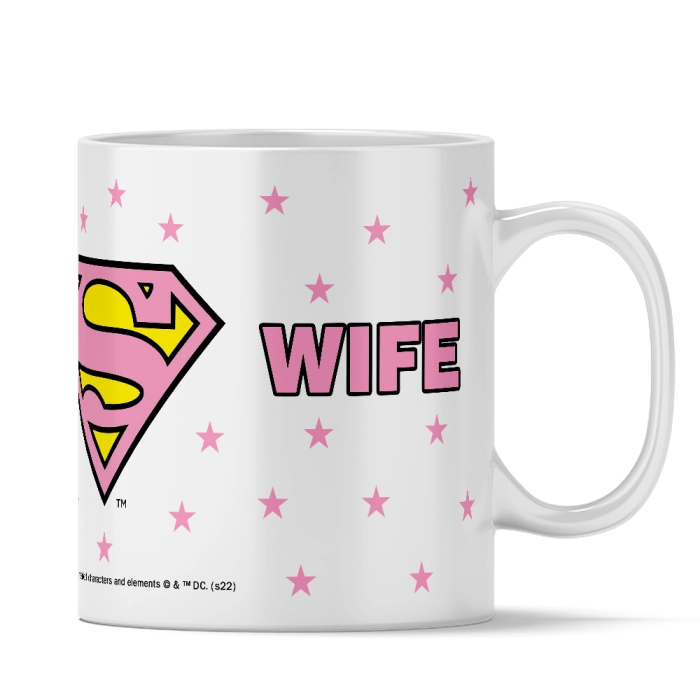 Keramický hrnček Wife Superman